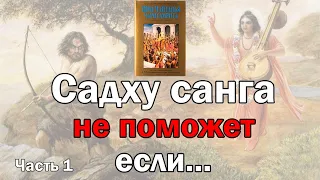 САДХУ САНГА. В КАКИХ СЛУЧАЯХ ОБЩЕНИЕ С САДХУ НЕ ПОМОЖЕТ. ЧАСТЬ 1.