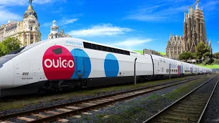 Traveling From Barcelona To Madrid on The Ouigo Train