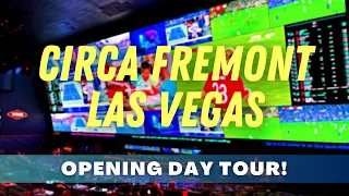 Worth the Hype? Circa Resort & Casino Full Tour - Opening Day Walkthrough with Day & Night Views!