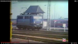 Bahnbetriebswerk Karlsruhe in den 80er Jahren