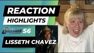 Reaction Highlights - LISSETH CHAVEZ in Legends of Tomorrow season 6