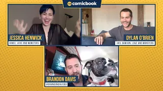 Dylan O’Brien, Jessica Henwick Talk Love & Monsters, Marvel, Matrix 4