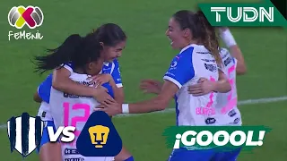 ¡Gol de Rayadas! Seoposenwe marca de cabeza | Monterrey 1-0 Pumas | Liga Mx Femenil - CL2024 - 4tos