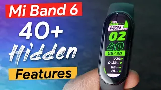 Mi Band 6 : 30+ Hidden Features | Mi Band 6 30+ Tips And Tricks | Mi Band 6 Secret Features | Hindi⚡