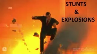 GTA 4 Best Stunts, Explosions & Fails