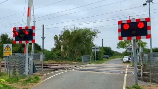 Claypole Barnby Lane Level Crossing, Lincolnshire