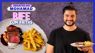 MINHA RECEITA DE BIFE COM FRITAS | DESAFIO DO MOHAMAD | EPISÓDIO 02