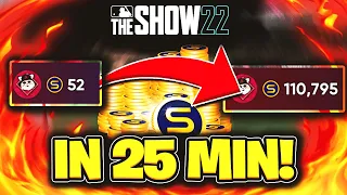 UNLIMITED Stub Glitch!! (100k+ an HOUR) | MLB The Show 22 FAST Stub Method!