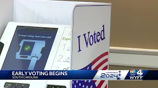 SC Republican presidential primary early voting begins
