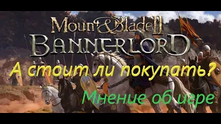 Mount & Blade 2: Bannerlord "А стоит ли покупать?" мнение
