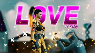 😍 Humdard - 🔥 Free fire 3d Animation Video | New Sad Love Status FF | #Golimaro gamer