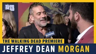 Jeffrey Dean Morgan - THE WALKING DEAD Season 10 Red Carpet Premiere Interview