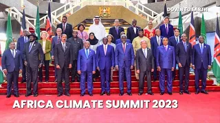 Africa Climate Summit 2023: Leaders root for green growth, enhanced climate financing as talks begin