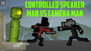 SKIBIDI TOILET CONTROLLED SPEAKER MAN VS TITAN CAMERA MAN | MELON PLAYGROUND