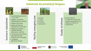 Webinarium  „Biogazownie – w kierunku neutralności klimatycznej”