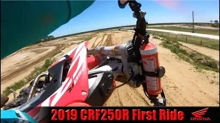 2019 CRF250R First Ride - RAW GoPro