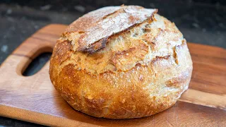 Sourdough Crusty Loaf, Amazing recipe.