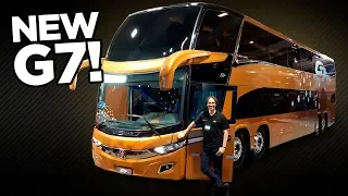 😎Marcopolo New G7 Paradiso 1800 DD: Veja de perto o ônibus mais top do Brasil (de cara nova)