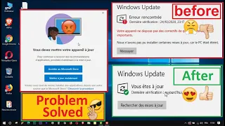 Fix : You need to update your device & Windows 10 2023 Update | Version 22H2 Mises à jour