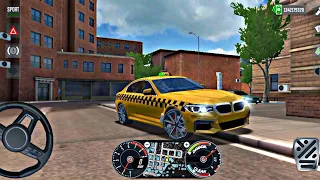 Luxury Taxi ✨BMW Taxi Sim 2023 🚖👮 Best Realistic Car Simulator Game Ever, Android iOS Gameplay #17