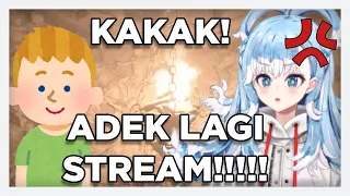 Kakak Kobo Masuk Ke Kamar Waktu Kobo Lagi Streaming