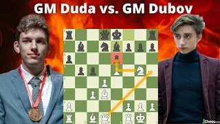 GM Duda vs. GM Dubov: partia roku?!