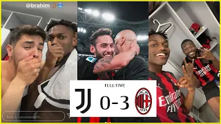 Juventus 0-3 Milan: Players Reaction after the victory