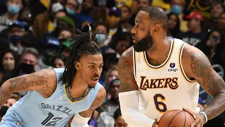 Los Angeles Lakers vs Memphis Grizzlies Full Game Highlights | 2021-22 NBA Season