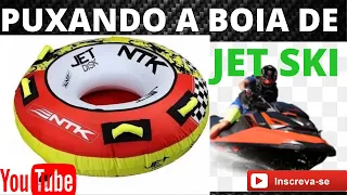 puxamos a boia com jet ski