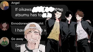 Noya exposes bokukurokawatsu TikTok| sakuatsu, iwaoi, other ships|