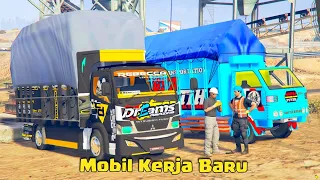 Mobil Truk Oleng Buat Kerja Tambang di GTA 5 Indonesia