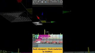 Dark viewport & Dark materials in 3dsMax 2018 and higher | How to fix it