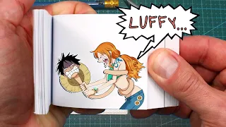 Luffy Vs Nami Flipbook Part 2 - One Piece Animation