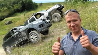 ЗАРУБА ПО-ВЗРОСЛОМУ! БИТВА ИНОМАРОК! TOUAREG, HAVAL, MITSUBISHI, SUZUKI JIMNY,  JEEP,  НА OFFROAD