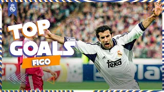 Luís FIGO's BEST Real Madrid GOALS!