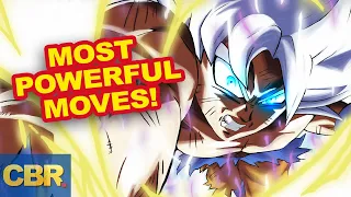 Goku's Powerful Moves In Dragon Ball