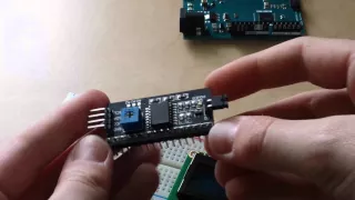 Jak podłączyć konwerter I2C do LCD Arduino // How to connect I2C converter to Arduino ☆