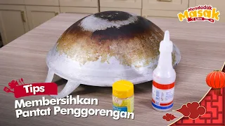 TIPS MEMBERSIHKAN PANTAT PENGGORENGAN, CUMA PAKE SODA KUE DAN CUKA | MENDADAK MASAK (Live Record)