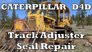Caterpillar D4D Track Adjuster Seal Repair / Replacement