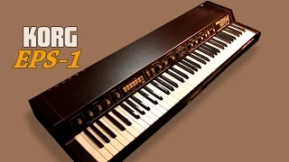 KORG EPS-1 String Machine Analog E-Piano 1983 | HD DEMO