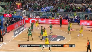 Bogdanovic is on fire at OAKA! 18 pts in the half against Panathinaikos