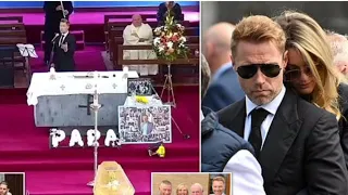 Emotional Boyzone star Ronan Keating, sings This Is Your Song at Brother's funeral | Ronan Keating