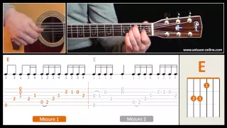 Jouer Unintended (Muse) - Cours guitare. Tuto + Tab