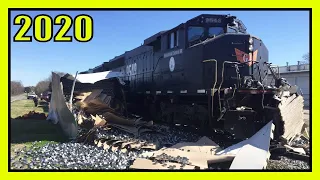 Crazy Train Crossing Fails - CCTV ACCIDENTS COMPILATION