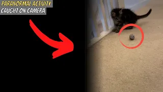 CHILLING POLTERGEIST FOOTAGE CAUGHT ON CAMERA