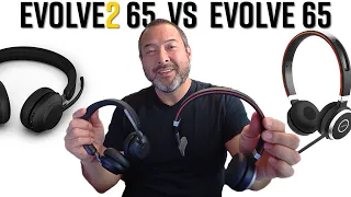 Comparing the new Jabra Evolve2 65 to the Evolve 65 (with mic test!)