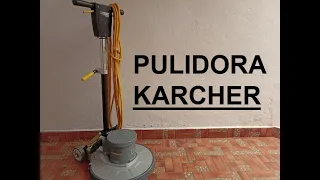 Pulidora de Pisos Karcher Professional BDS 51/180 C || Reseña