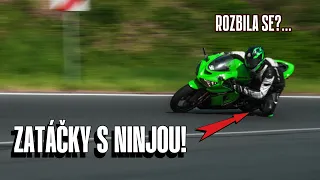 TRÉNUJU ZATÁČKY, ZASE FAIL?! / MOTOVLOG#4