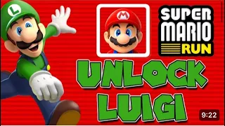 HOW TO GET LUIGI FOR FREE IN SUPER MARIO RUN