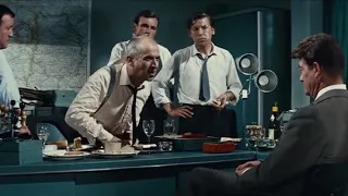 Fantômas. Film de 1964. (André Hunebelle). L’interrogatoire du journaliste Jérôme Fandor.